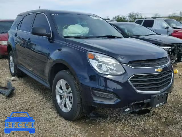 2017 CHEVROLET EQUINOX LS 2GNALBEKXH1536902 image 0