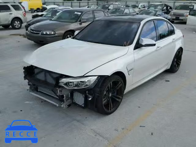 2015 BMW M3 WBS3C9C55FP805873 зображення 1
