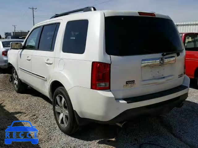 2013 HONDA PILOT TOUR 5FNYF4H91DB054894 image 2