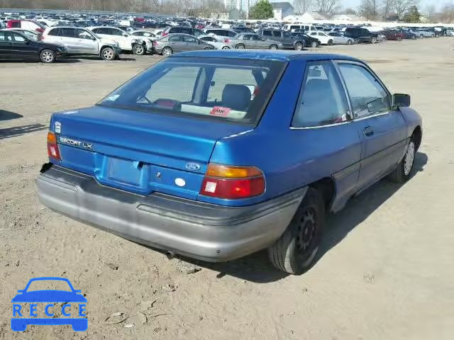 1992 FORD ESCORT LX 1FAPP11J1NW101551 image 3