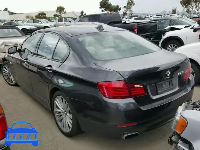 2011 BMW 550I WBAFR9C54BDE82138 image 2