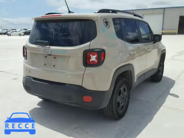 2016 JEEP RENEGADE S ZACCJBAT4GPD15256 зображення 3