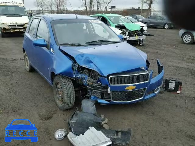 2009 CHEVROLET AVEO LS KL1TV65E69B339456 зображення 0