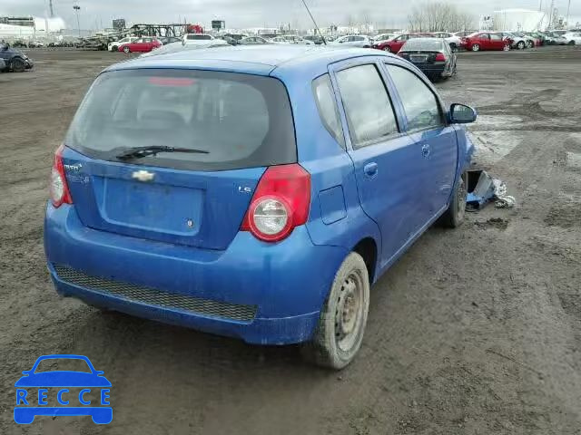 2009 CHEVROLET AVEO LS KL1TV65E69B339456 Bild 3