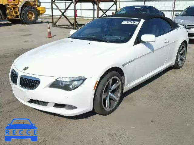 2008 BMW 650I WBAEB53558CX62011 image 1