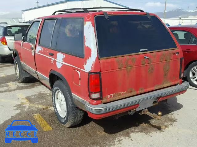 1991 GMC JIMMY S15 1GKDT13Z8M2534225 image 2