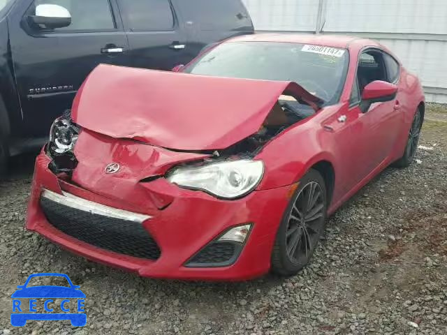 2013 SCION FRS JF1ZNAA14D1704066 image 1