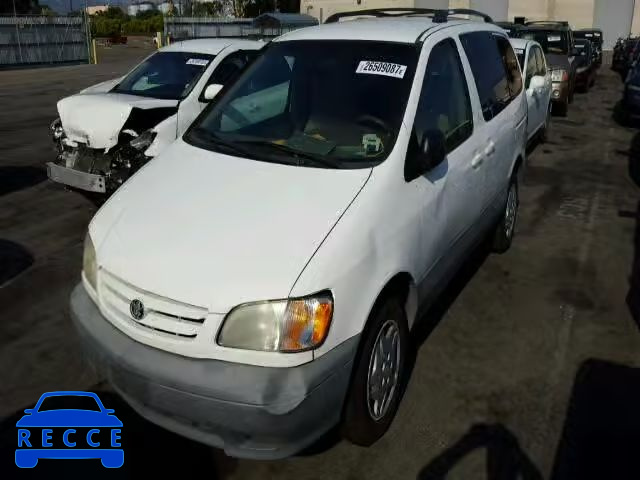 2001 TOYOTA SIENNA CE 4T3ZF19C51U405518 image 1