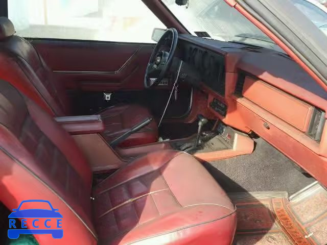 1985 FORD MUSTANG LX 1FABP27M9FF123929 image 4