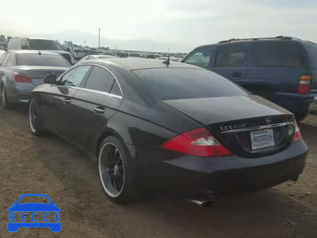 2007 MERCEDES-BENZ CLS550 WDDDJ72X17A095762 image 2