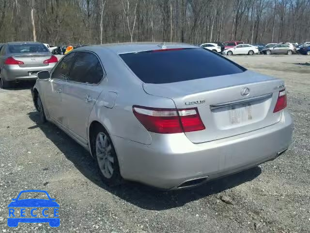 2007 LEXUS LS 460L JTHGL46FX75015688 image 2