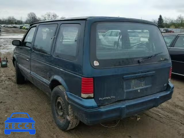 1995 PLYMOUTH VOYAGER SE 2P4GH45R4SR263408 image 2