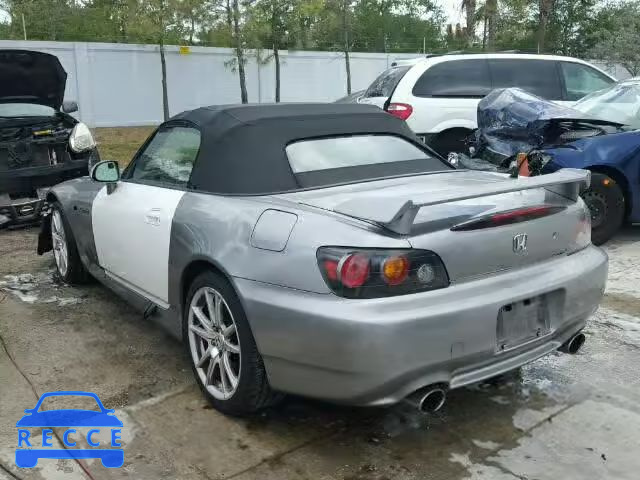 2004 HONDA S2000 JHMAP21404T004551 image 2