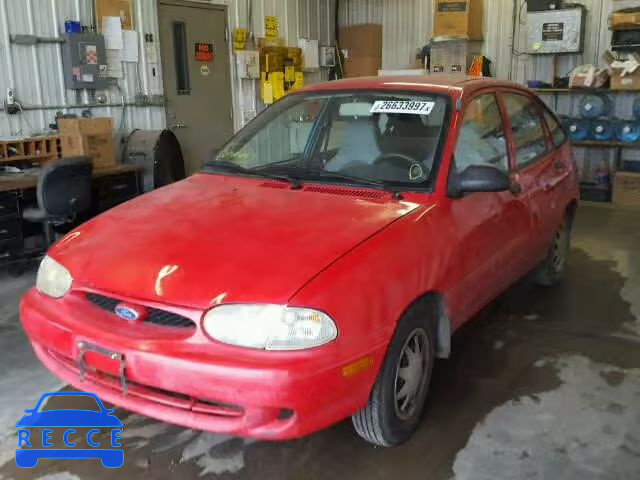 1997 FORD ASPIRE KNJLT06H1V6221593 Bild 1