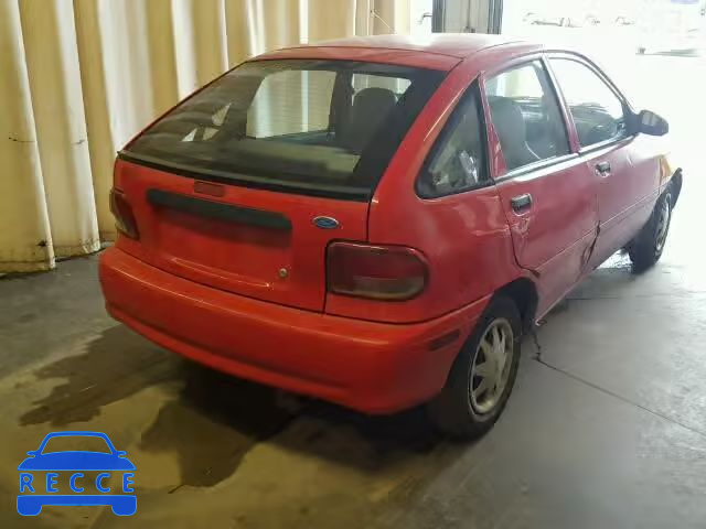 1997 FORD ASPIRE KNJLT06H1V6221593 image 3