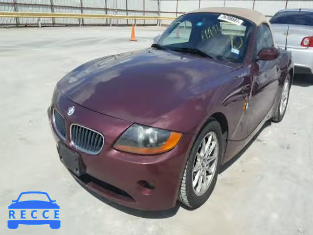 2003 BMW Z4 2.5I 4USBT33413LS42843 зображення 1