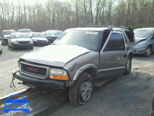 1998 GMC JIMMY 1GKDT13W0W2507447 image 1