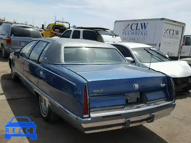 1993 CADILLAC FLEETWOOD 1G6DW5270PR724965 image 2