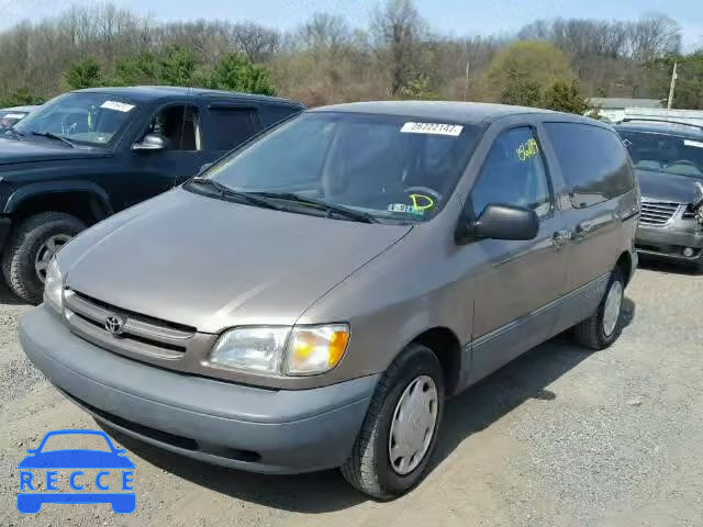 1999 TOYOTA SIENNA CE 4T3ZF19C0XU127734 image 1