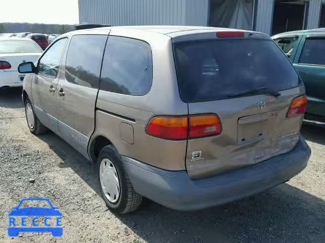 1999 TOYOTA SIENNA CE 4T3ZF19C0XU127734 image 2