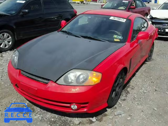 2004 HYUNDAI TIBURON KMHHM65D94U121321 image 1