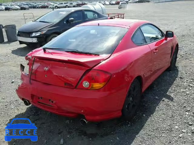 2004 HYUNDAI TIBURON KMHHM65D94U121321 image 3