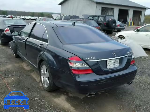 2007 MERCEDES-BENZ S600 WDDNG76X57A089251 image 2