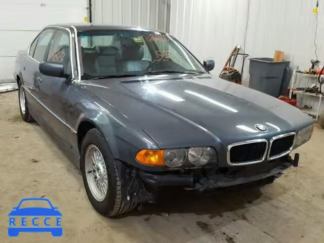 1999 BMW 740I AUTOMATIC WBAGG8334XDN73983 зображення 0