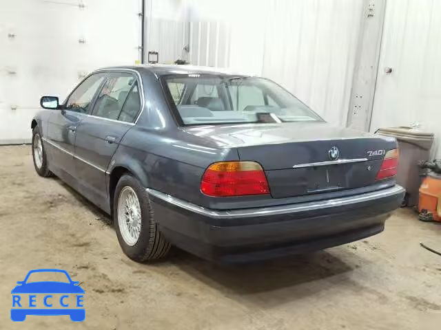 1999 BMW 740I AUTOMATIC WBAGG8334XDN73983 зображення 2