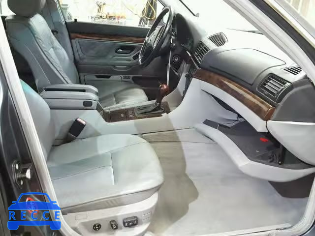 1999 BMW 740I AUTOMATIC WBAGG8334XDN73983 image 4