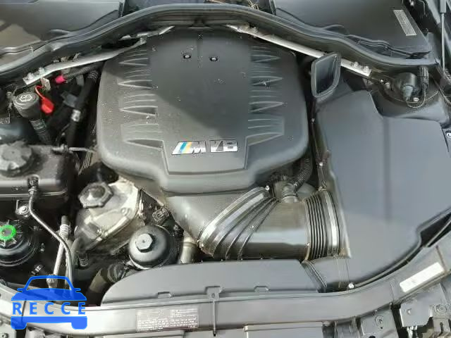 2009 BMW M3 WBSPM93569E201358 image 6
