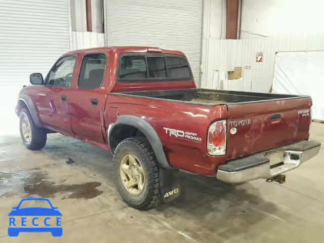 2001 TOYOTA TACOMA DOU 5TEHN72N01Z806315 image 2