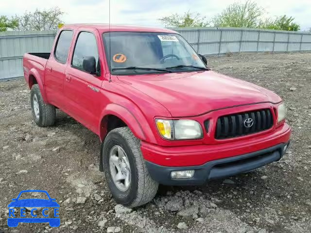 2001 TOYOTA TACOMA DOU 5TEHN72N41Z863360 image 0