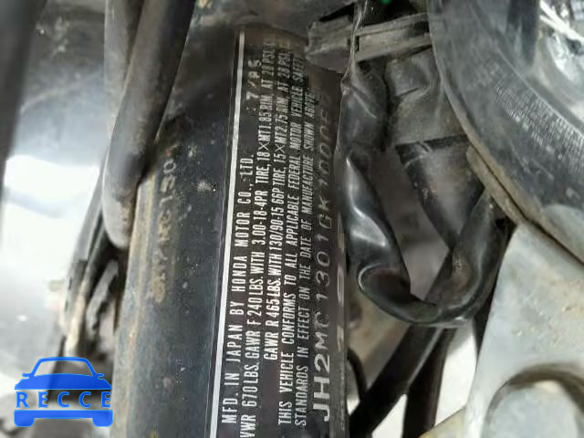 1986 HONDA CMX250C JH2MC1301GK100060 image 9