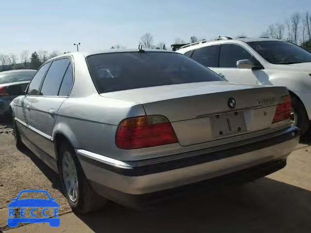 2000 BMW 740IL WBAGH8349YDP06423 Bild 2