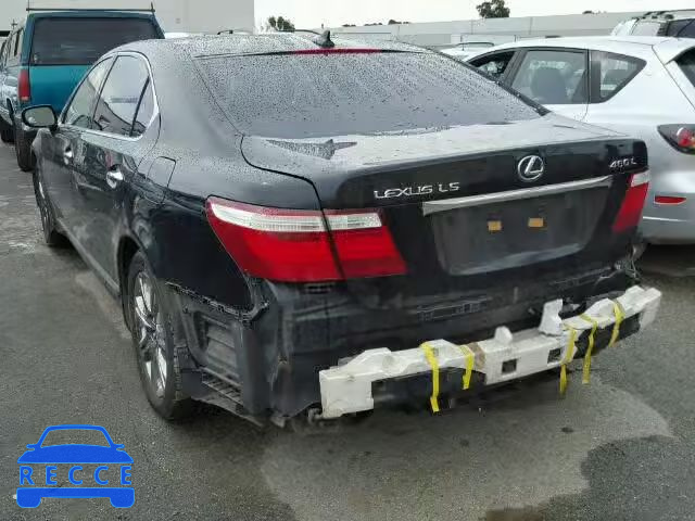 2007 LEXUS LS 460L JTHGL46F775013882 зображення 2