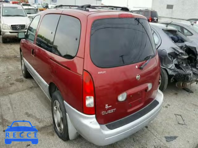 2001 NISSAN QUEST GXE 4N2ZN15T21D810867 image 2