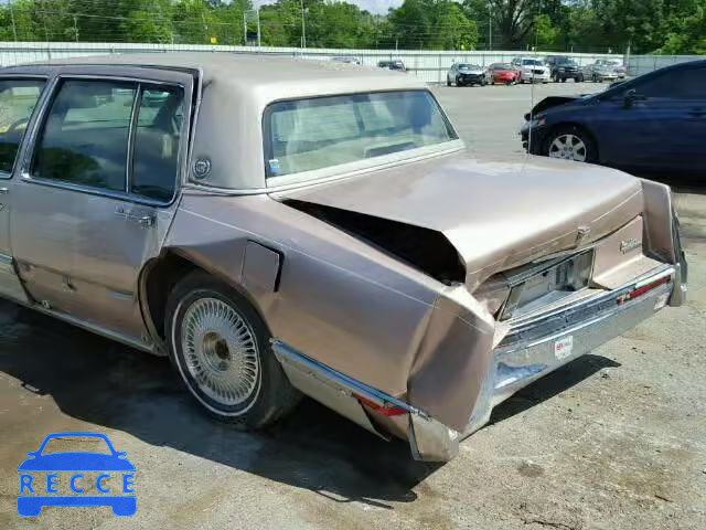 1991 CADILLAC FLEETWOOD 1G6CB53B2M4331424 Bild 8