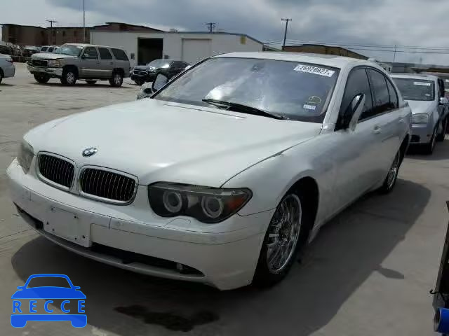 2005 BMW 745I WBAGL635X5DP75399 зображення 1