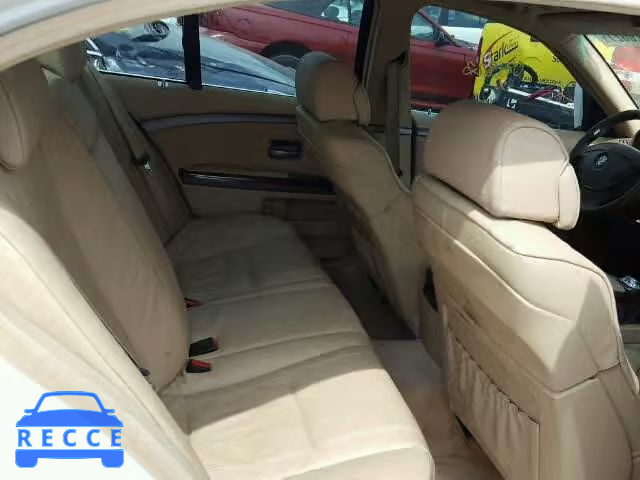 2005 BMW 745I WBAGL635X5DP75399 зображення 5