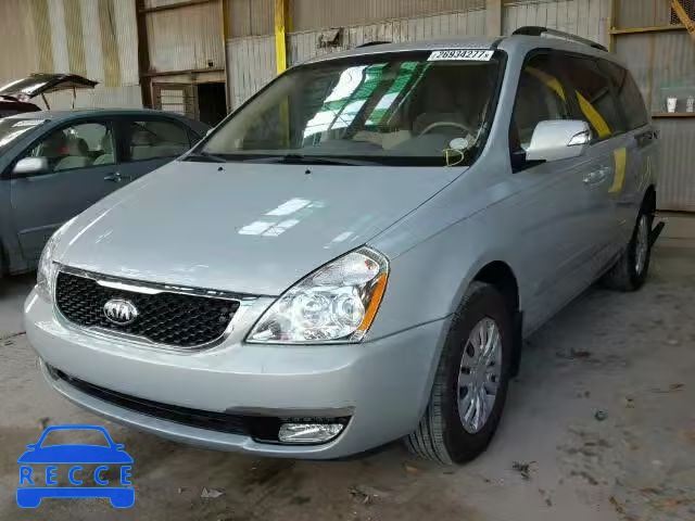 2014 KIA SEDONA LX KNDMG4C76E6556413 image 1