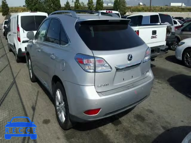 2010 LEXUS RX 450H JTJBC1BA4A2011825 image 2