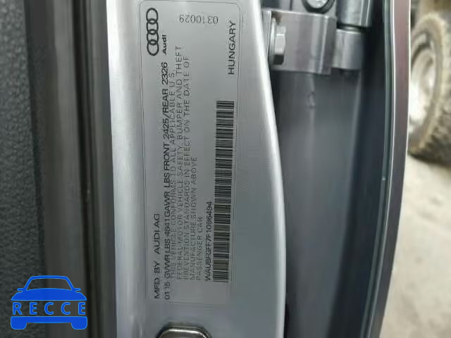 2015 AUDI S3 PREMIUM WAUBFGFF7F1096494 image 9