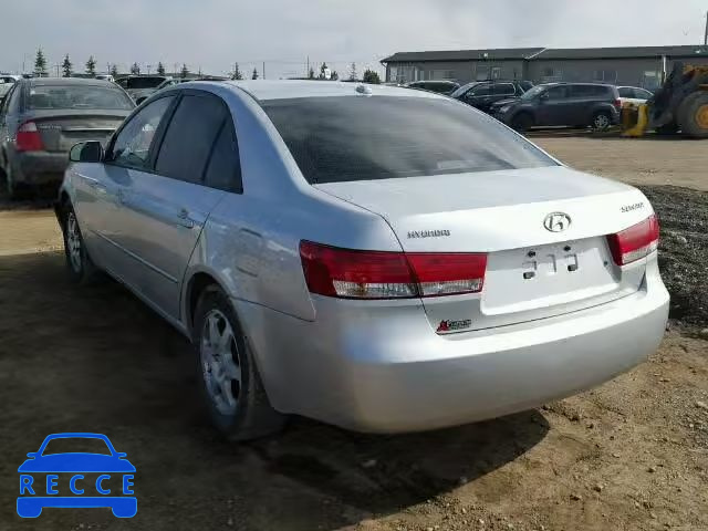 2008 HYUNDAI SONATA 5NPET46C58H392185 image 2