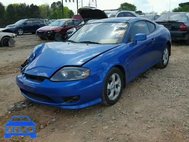 2005 HYUNDAI TIBURON KMHHM65D55U175104 image 1