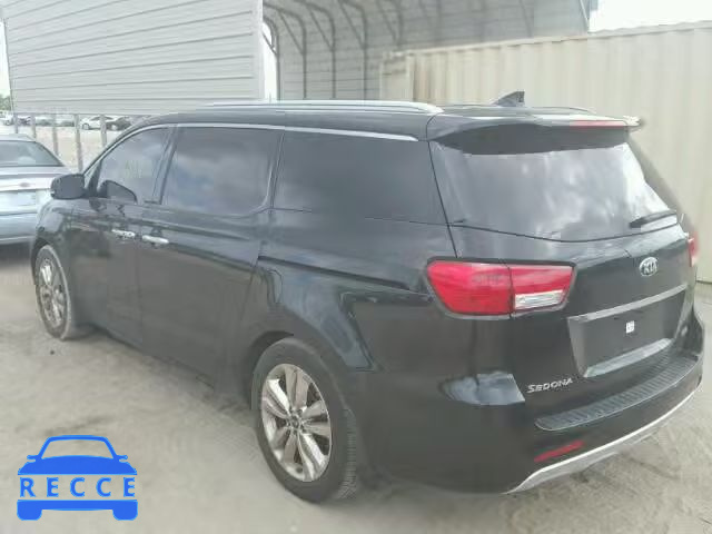 2015 KIA SEDONA SXL KNDME5C11F6039626 image 2