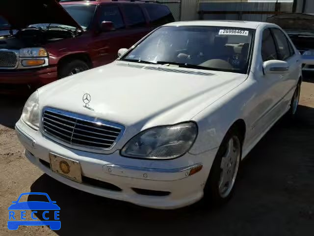 2002 MERCEDES-BENZ S600 WDBNG78J92A260416 image 1