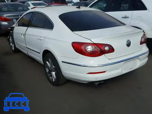 2009 VOLKSWAGEN CC LUXURY WVWHL73C89E543556 image 2