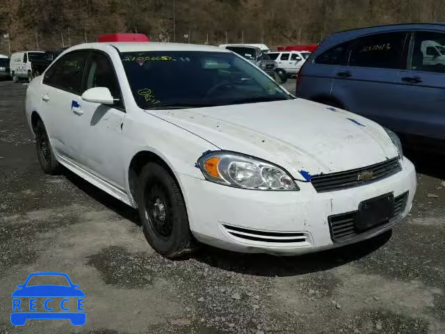 2010 CHEVROLET IMPALA POL 2G1WD5EM5A1252221 зображення 0