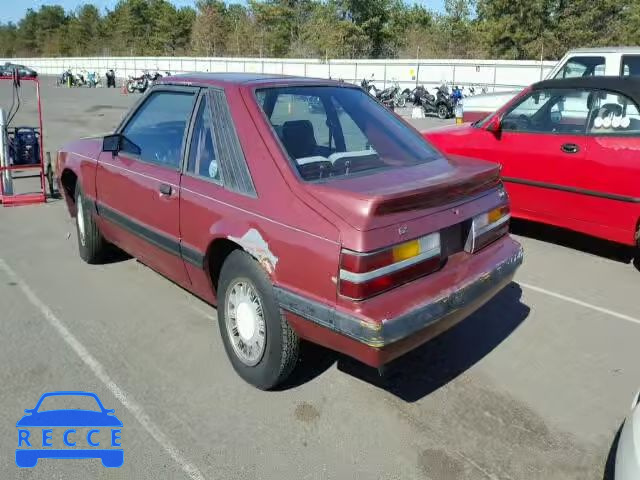 1986 FORD MUSTANG LX 1FABP28A9GF203785 image 2